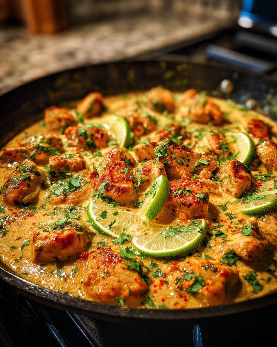 30-Minute Creamy Coconut Lime Chicken Skillet - detail 3