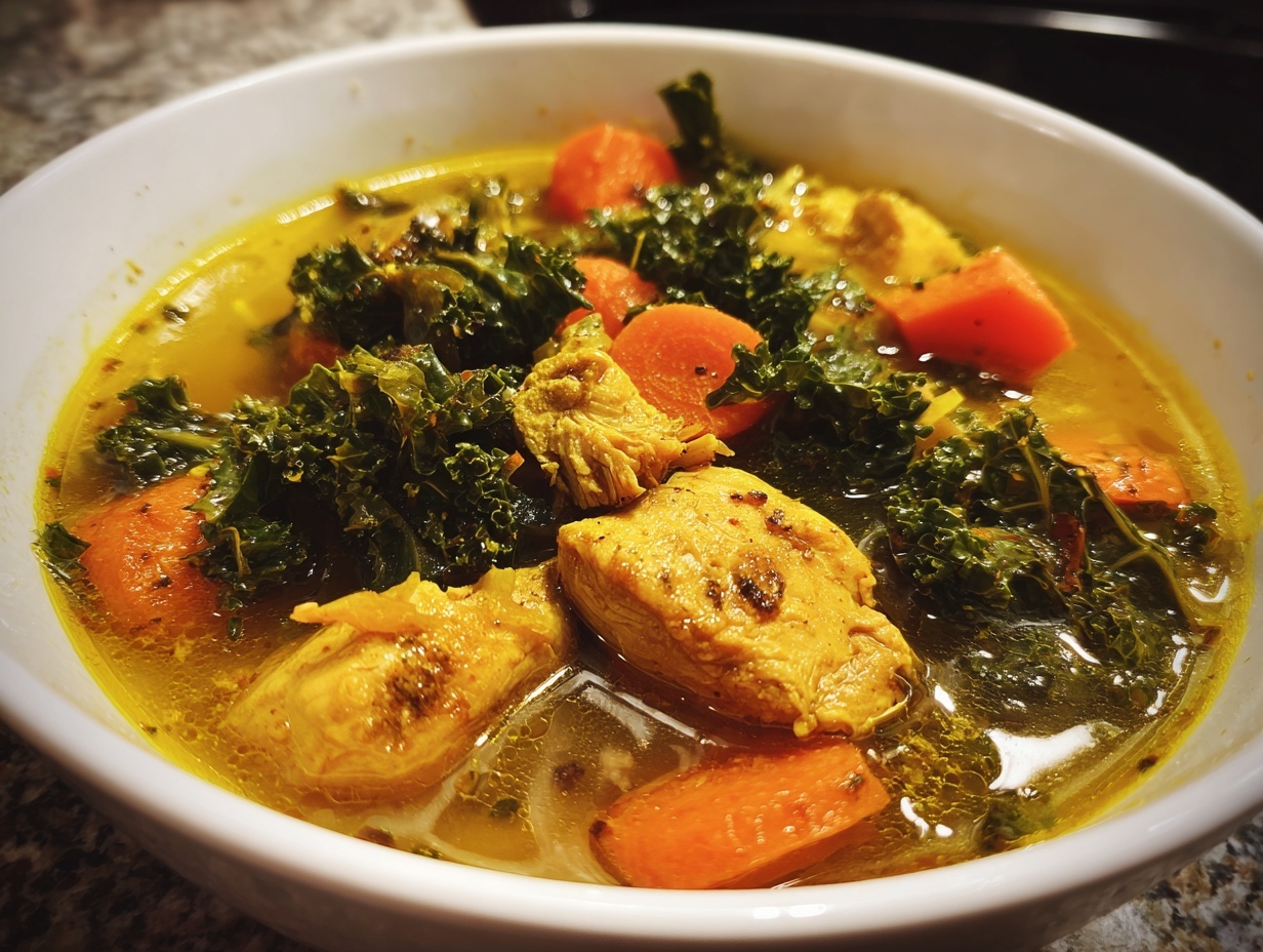 Amazing Anti Inflammatory Chicken Soup: 1 Comforting Bowl