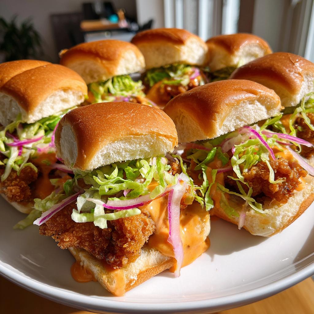 Bang Bang Chicken Sliders - detail 1