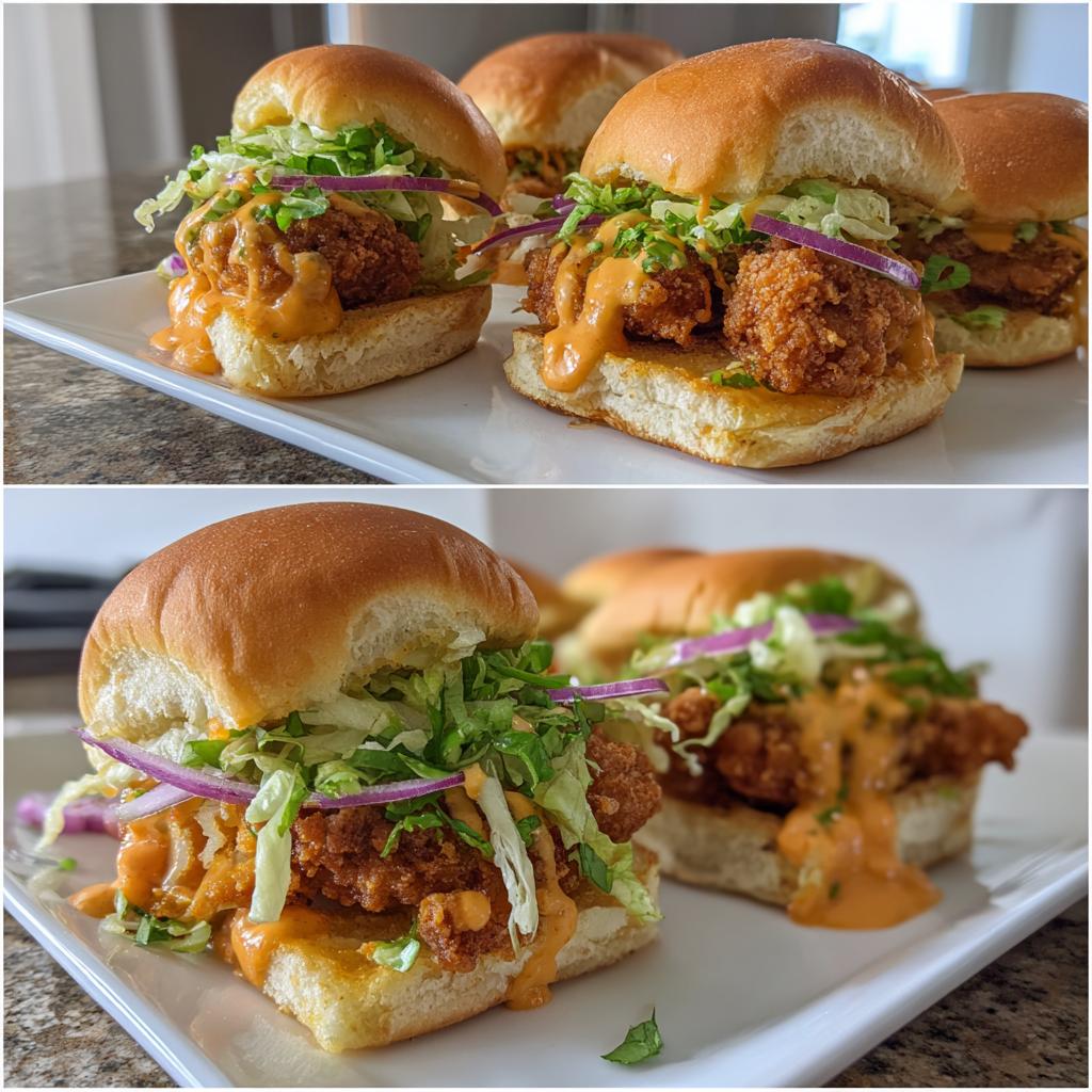 Bang Bang Chicken Sliders - detail 2