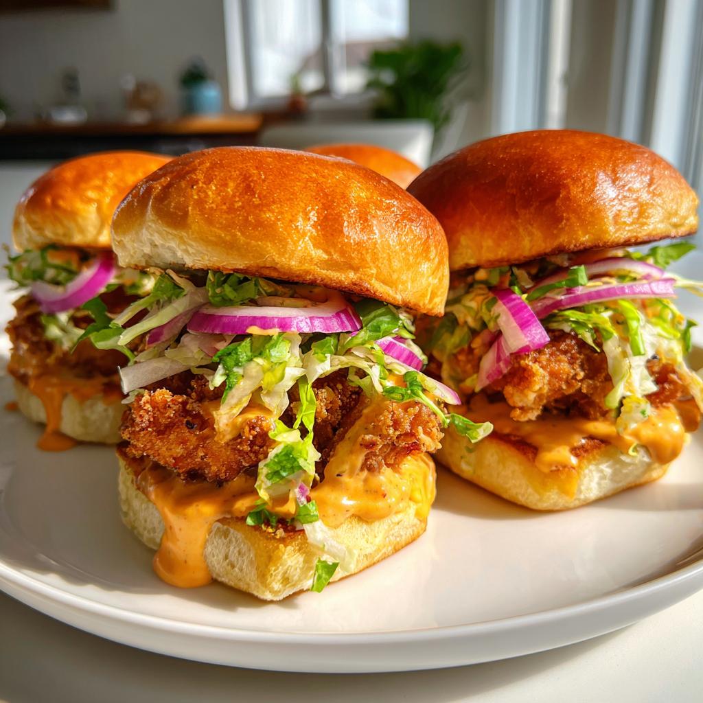 Bang Bang Chicken Sliders - detail 3
