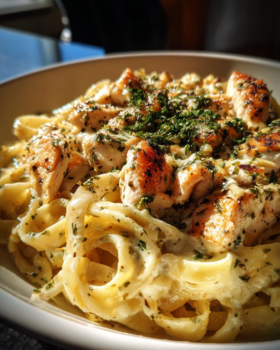 Chicken Fettuccine Alfredo - detail 1