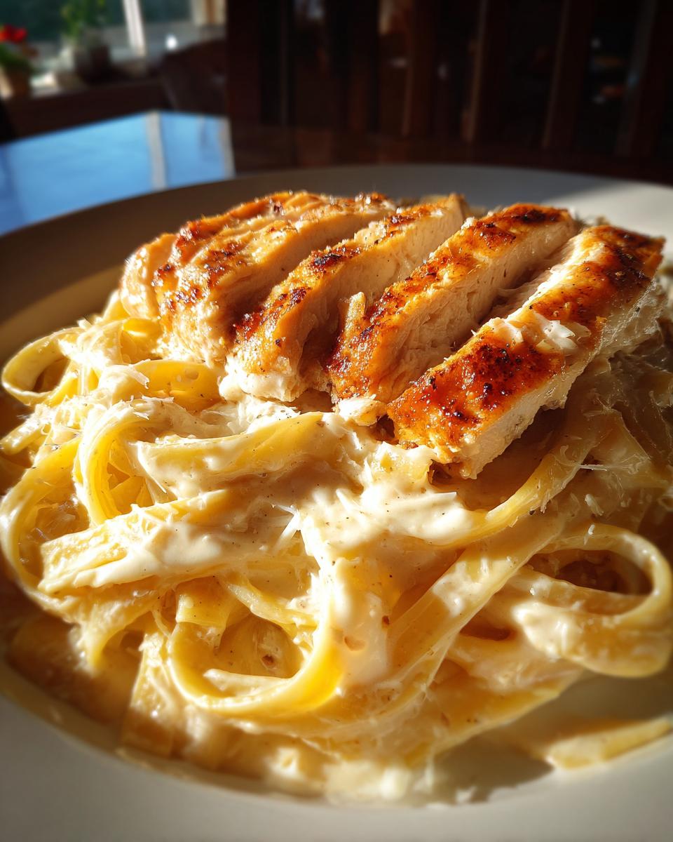 Chicken Fettuccine Alfredo - detail 2