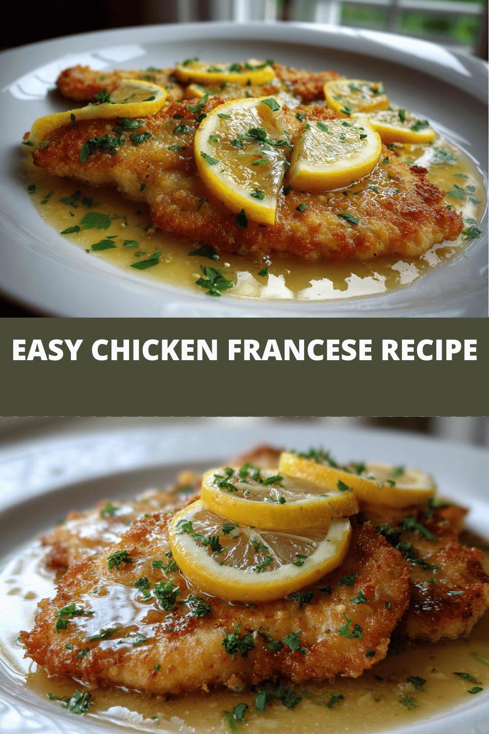 Perfect Chicken Francese in 45 mins