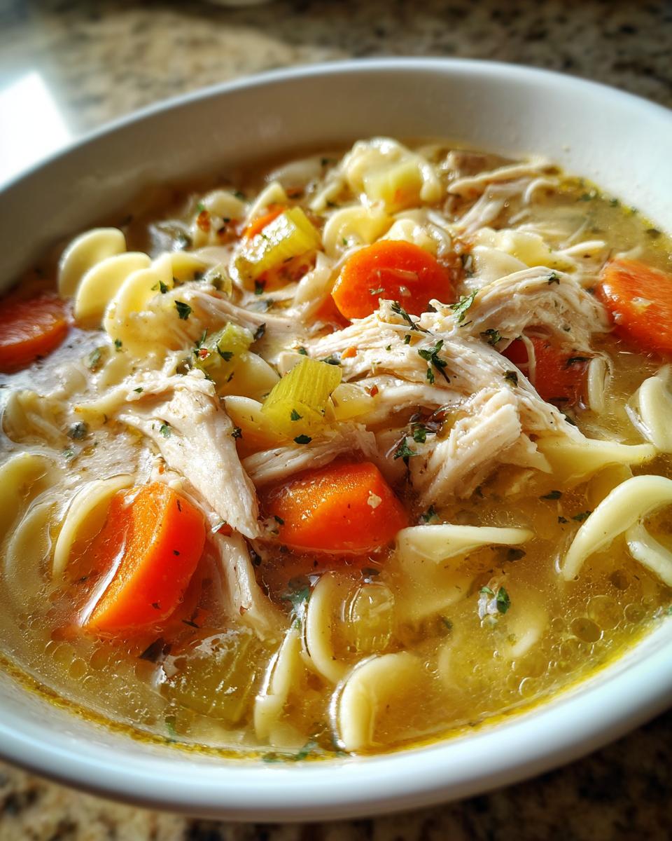 Amazing Chicken Noodle Soup Recipe in 45 Minutes 5 Chicken Noodle Soup - detail 2