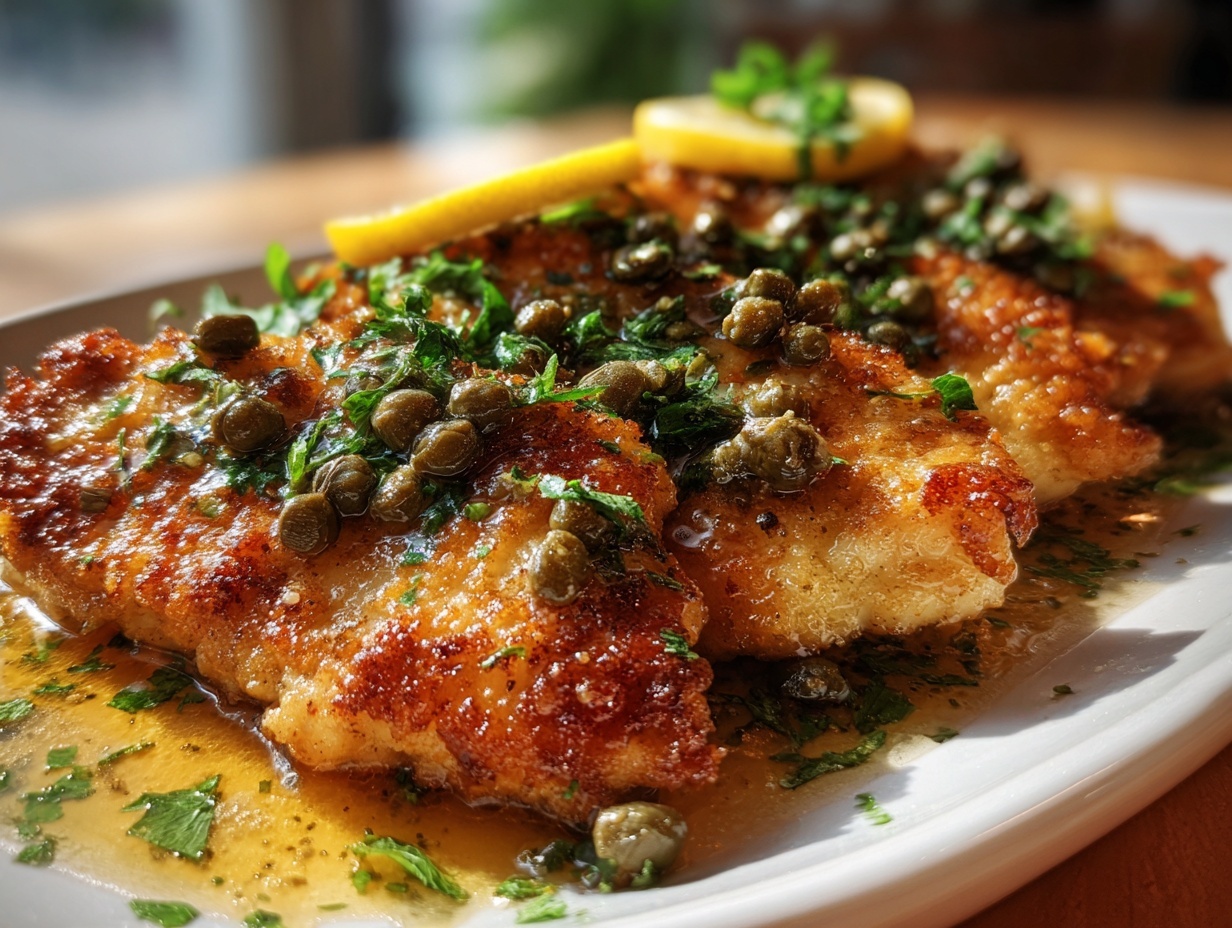 Amazing Chicken Piccata: 35-min Flavor Burst