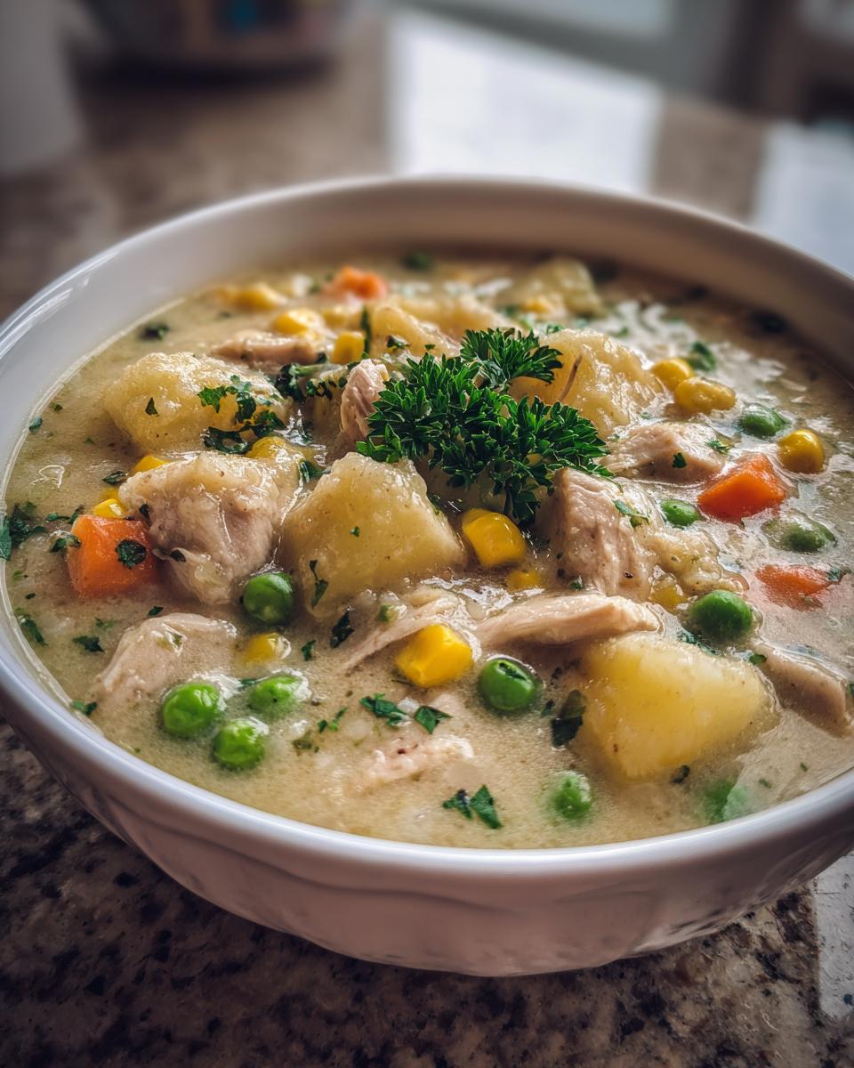 Chicken Pot Pie Soup Recipe - detail 2