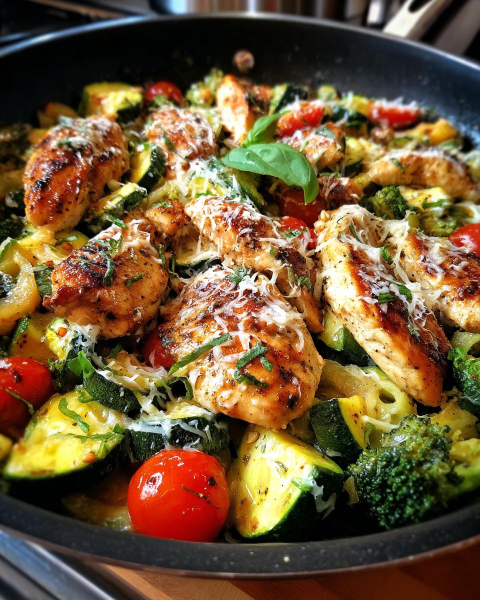 Chicken Primavera - detail 1