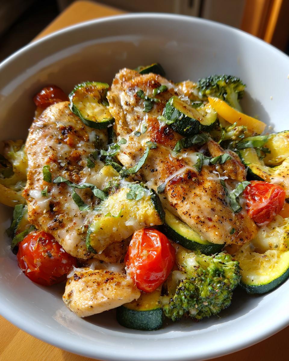 Chicken Primavera - detail 2