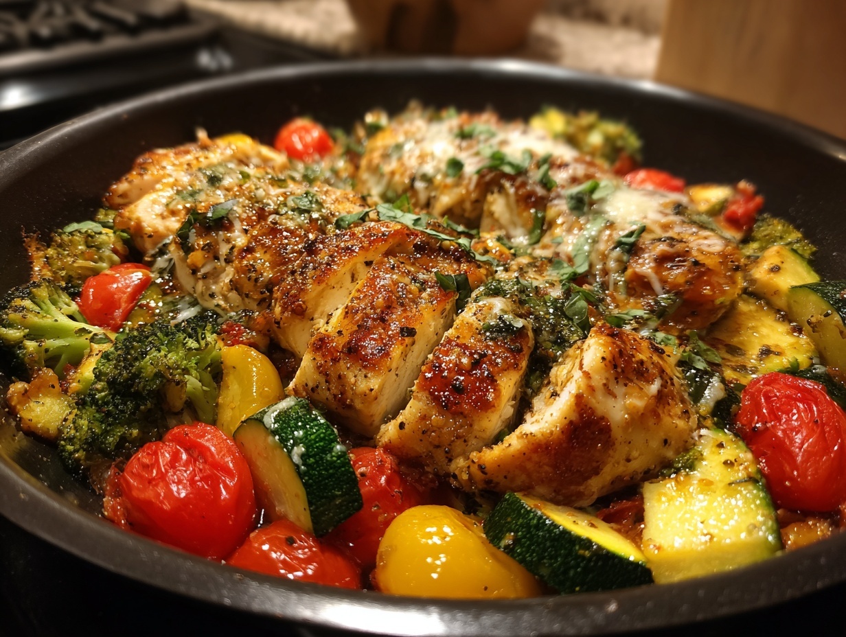 Delicious Chicken Primavera: 30 Min Flavor