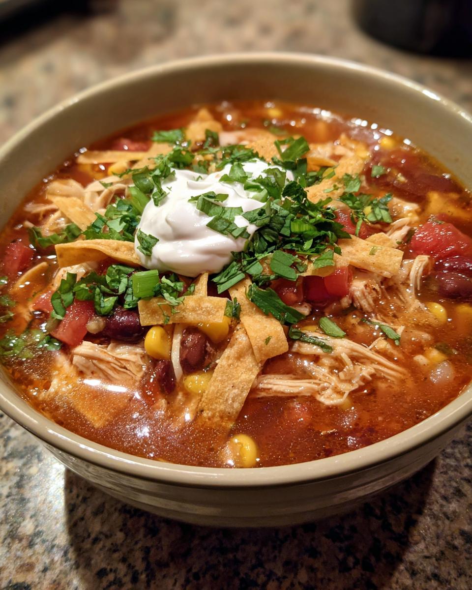 Chicken Tortilla Soup - detail 1