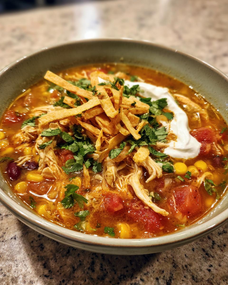 Chicken Tortilla Soup - detail 2