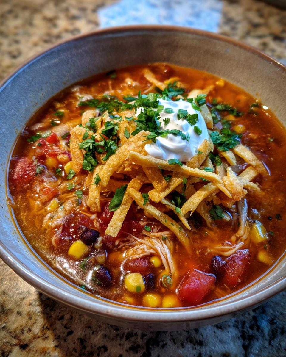 Chicken Tortilla Soup - detail 3