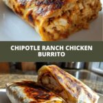 Chipotle Ranch Grilled Chicken Burrito
