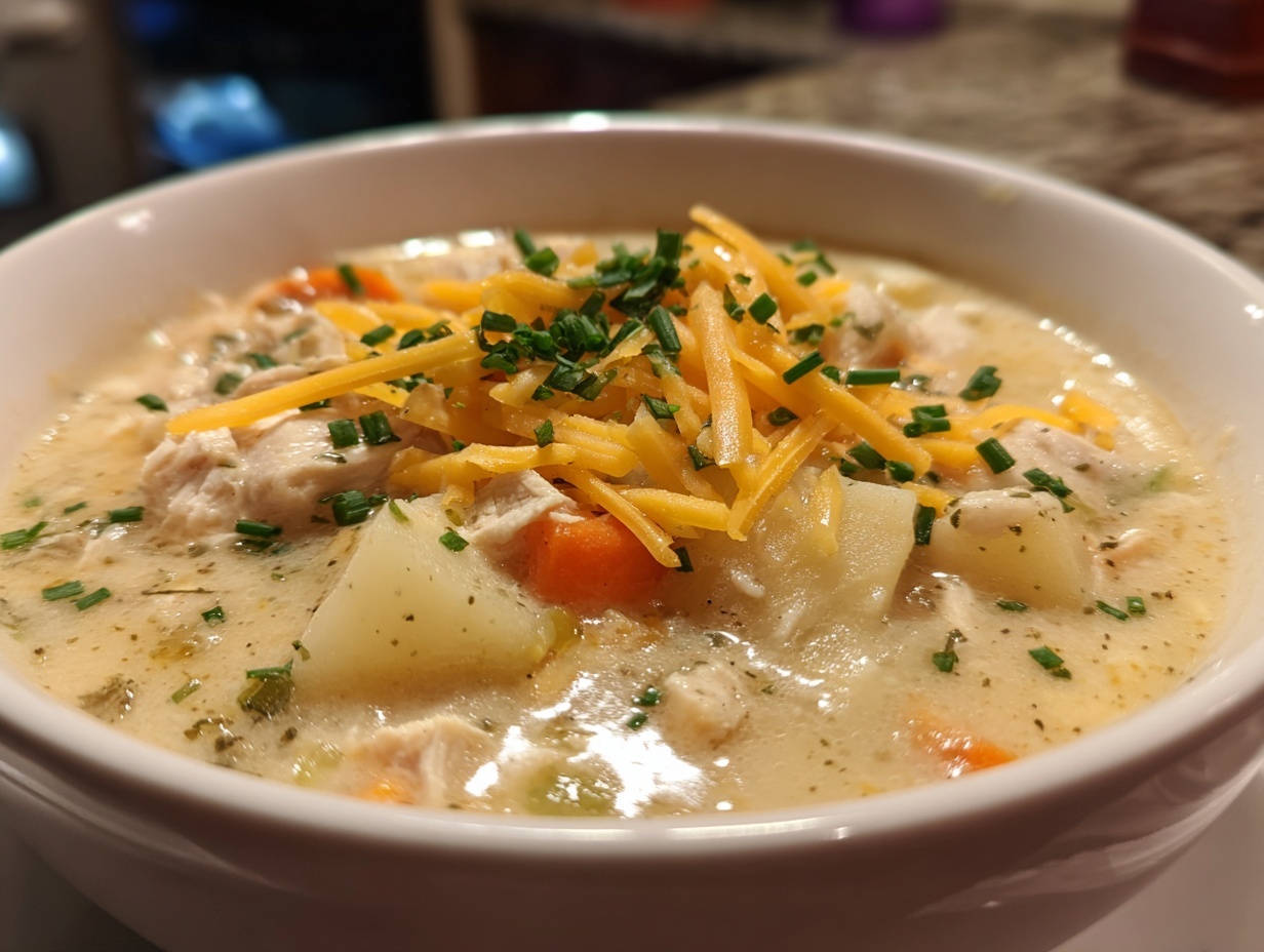 Cooker Chicken and Potato Soup: Easy Comfort