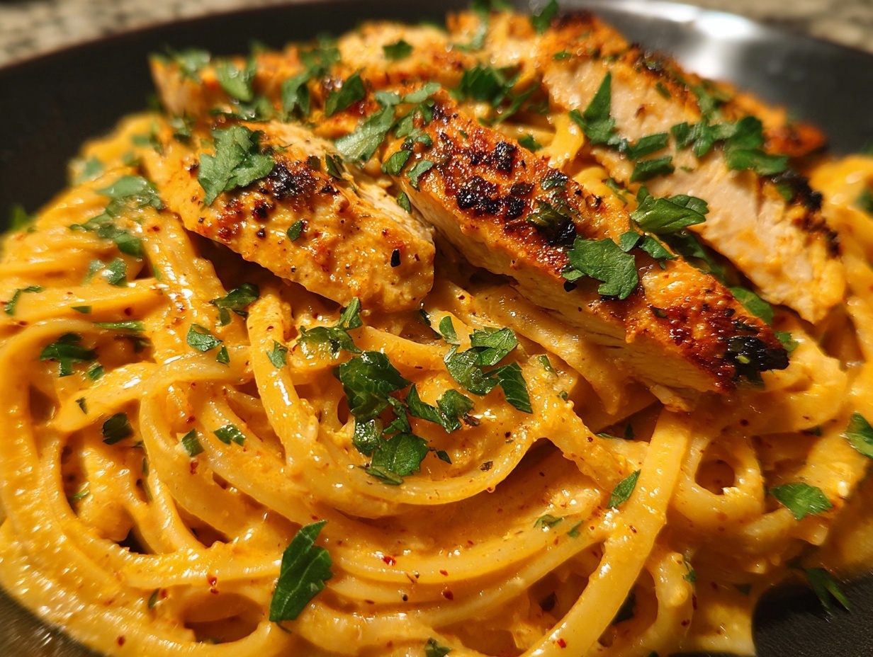 Amazing Creamy Cajun Chicken Pasta