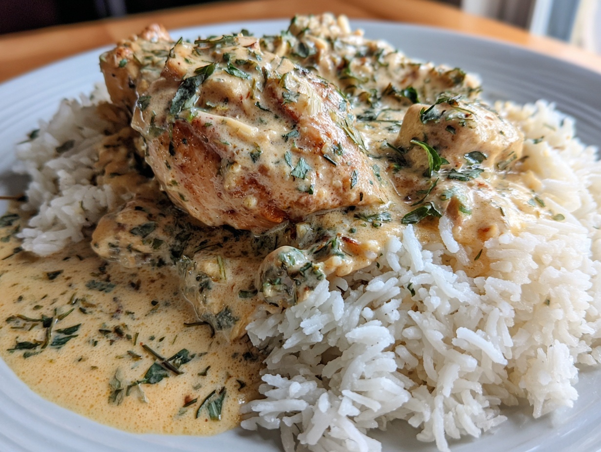 Amazing 1-Skillet Creamy Smothered Chicken