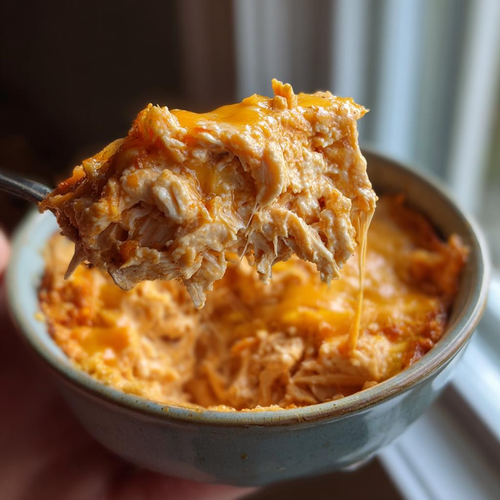 Crock Pot Buffalo Chicken Dip - detail 2