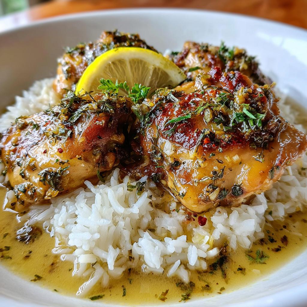 Crock-Pot Lemon Chicken and Rice - detail 1