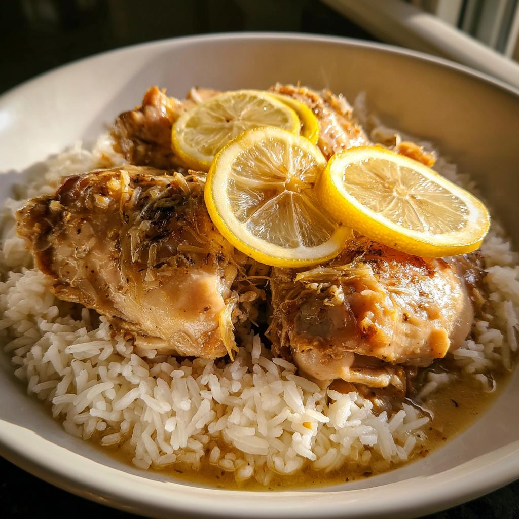 Crock-Pot Lemon Chicken and Rice - detail 2