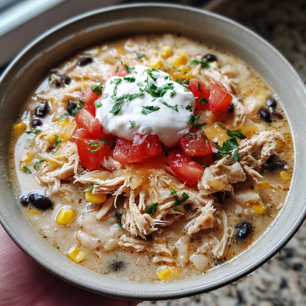 Crockpot White Chicken Chili - detail 1