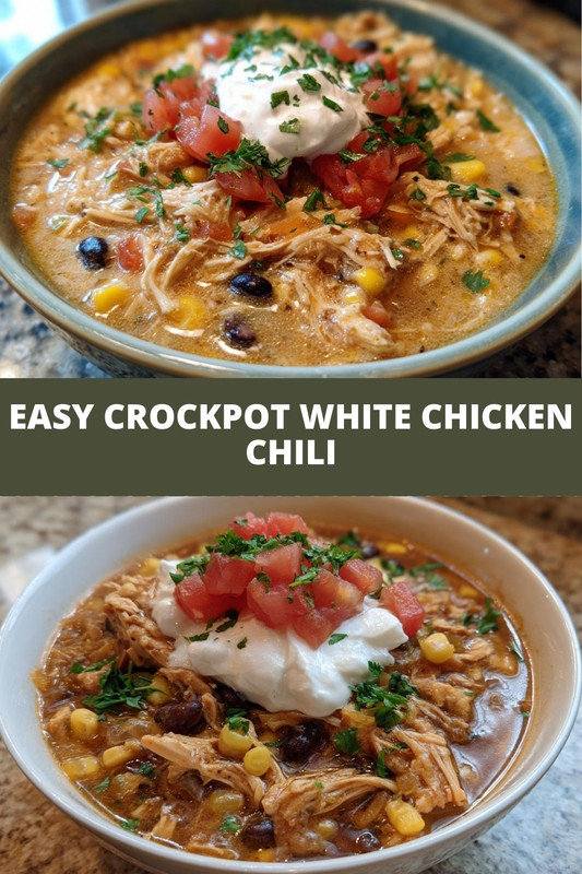 Crockpot White Chicken Chili: Delicious Ease