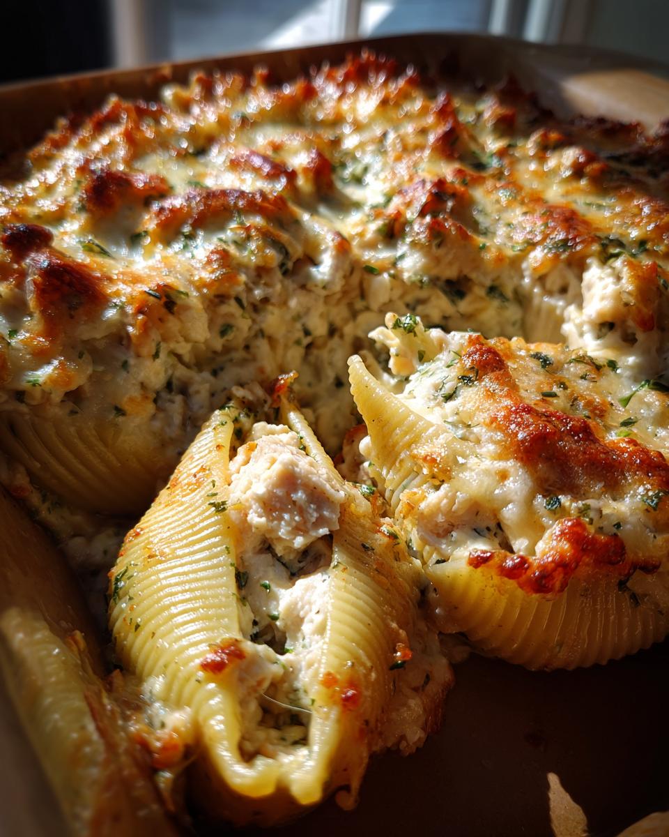 Delicious Chicken Ranch Stuffed Shells - detail 1