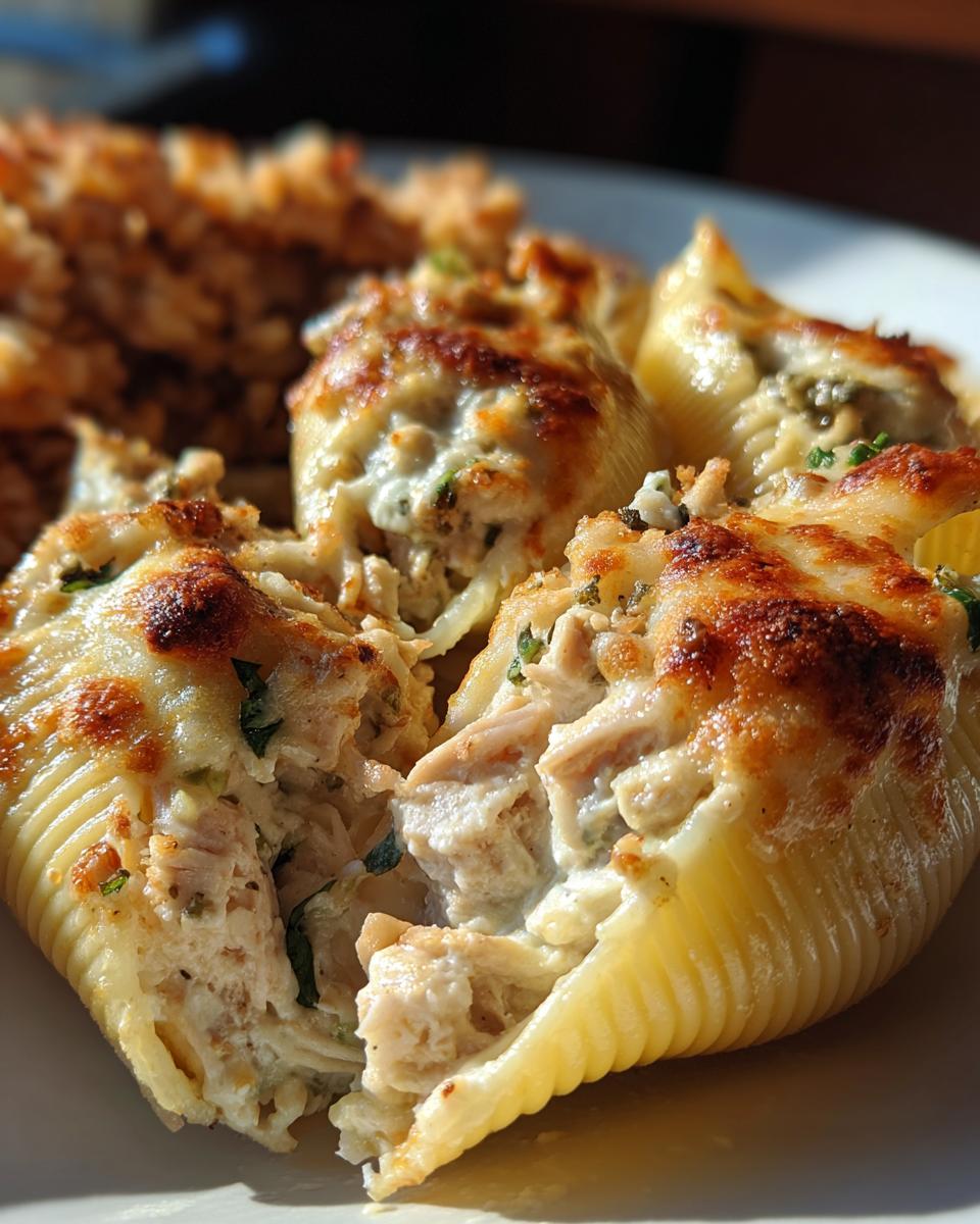 Delicious Chicken Ranch Stuffed Shells - detail 2