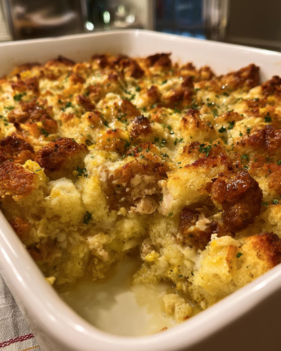 Dolly's Chicken and Stuffing Casserole - detail 2