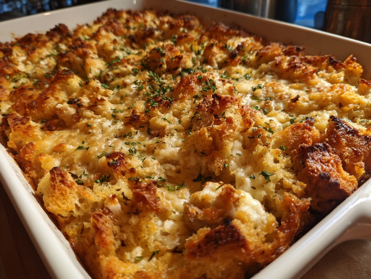 Easy Dolly’s Chicken and Stuffing Casserole