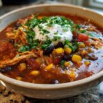 Easy Chicken Taco Soup Recipe