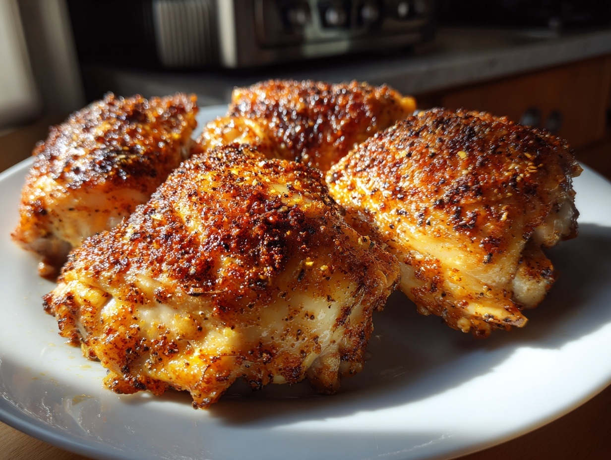 Easy Creamy Chicken Thighs: 40 Min Magic Dish