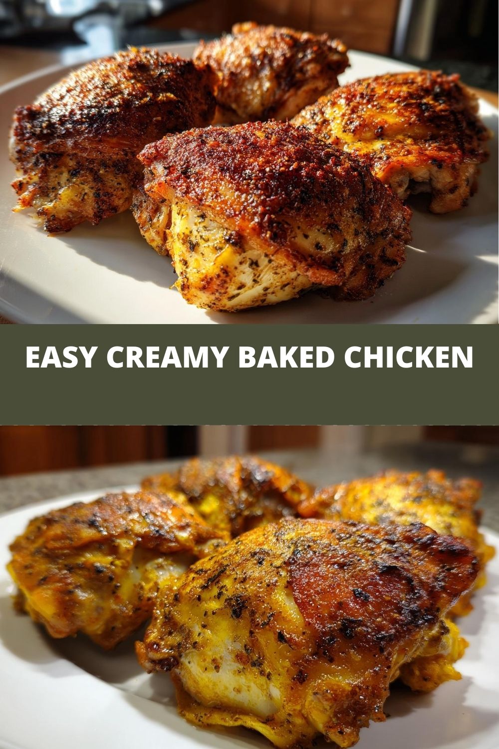 Easy Creamy Chicken Thighs: 40 Min Magic Dish