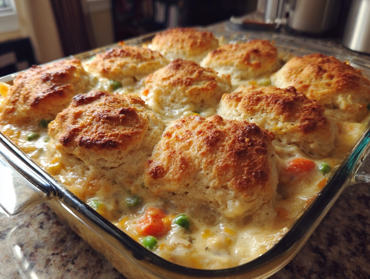 Joyful Homestyle Chicken Pot Pie Casserole