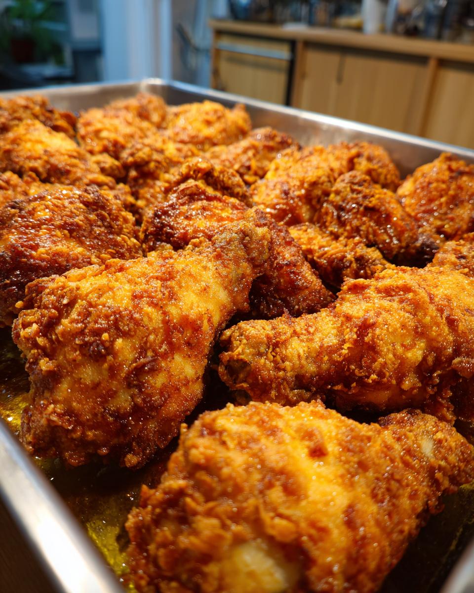 Juiciest Baked Fried Chicken - detail 2