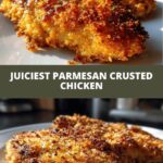 Juiciest Parmesan Crusted Chicken