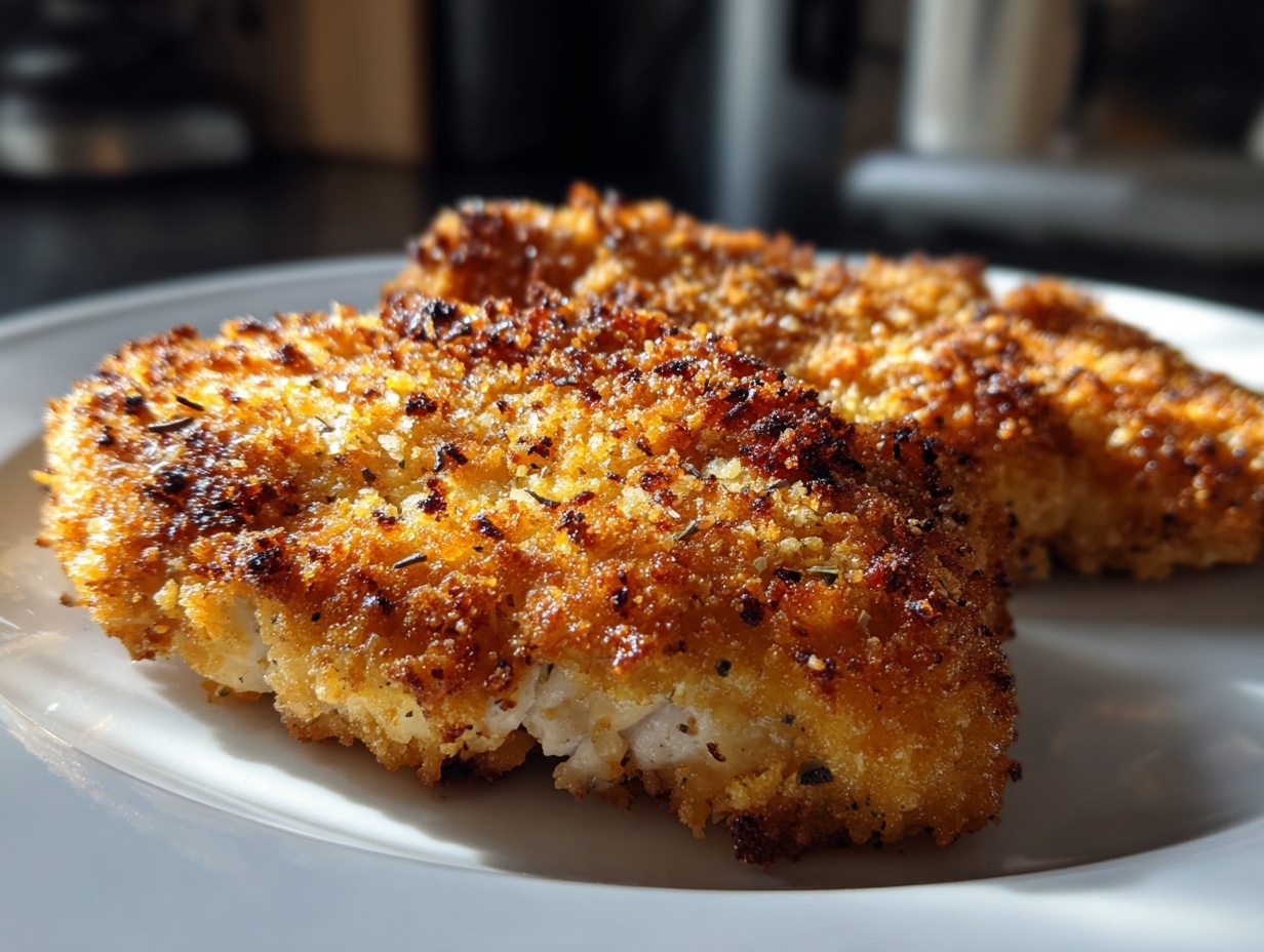 Juiciest Parmesan Crusted Chicken: 1 Amazing Recipe