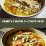 Lemon Chicken Orzo Soup
