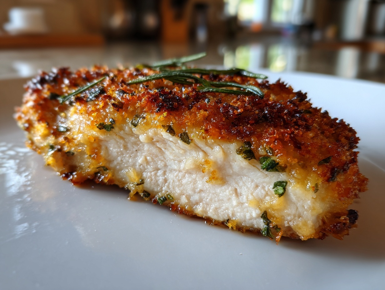 Perfect Parmesan Crusted Chicken: 1 Taste