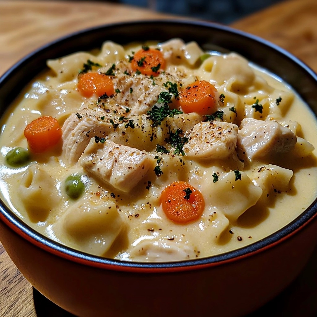 Amazing Chicken Pot Pie Soup Recipe