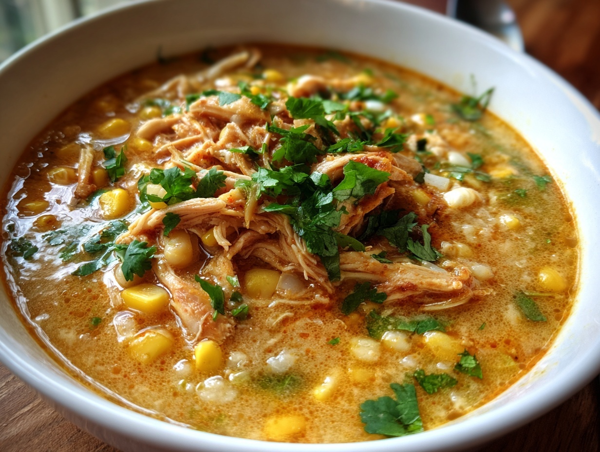 Amazing Mexican Street Corn White Chicken Chili