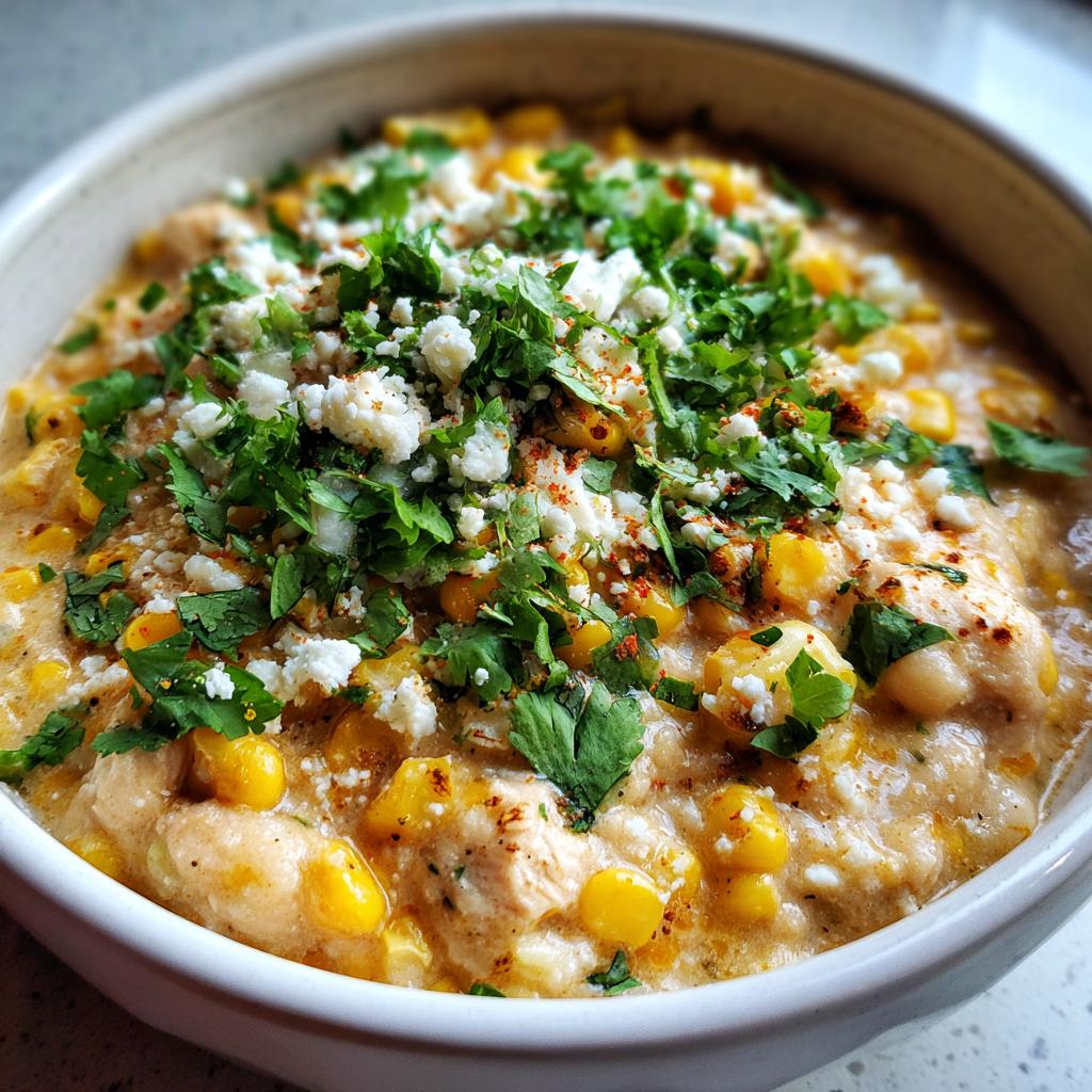 Mexican Street Corn White Chicken Chili - detail 2