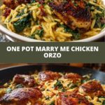 One Pot Marry Me Chicken Orzo