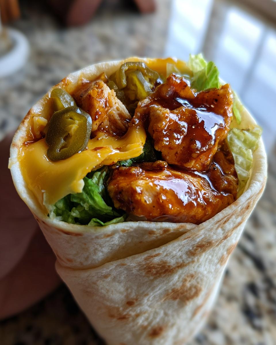 Perfect Hot Honey Chicken Wraps - detail 1