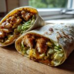 Perfect Hot Honey Chicken Wraps