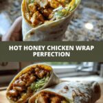Perfect Hot Honey Chicken Wraps