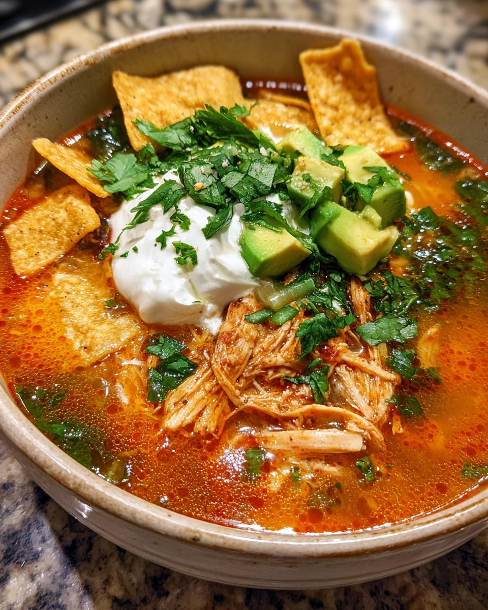 Amazing Poblano Chicken Tortilla Soup Recipe 4 Poblano Chicken Tortilla Soup - detail 1
