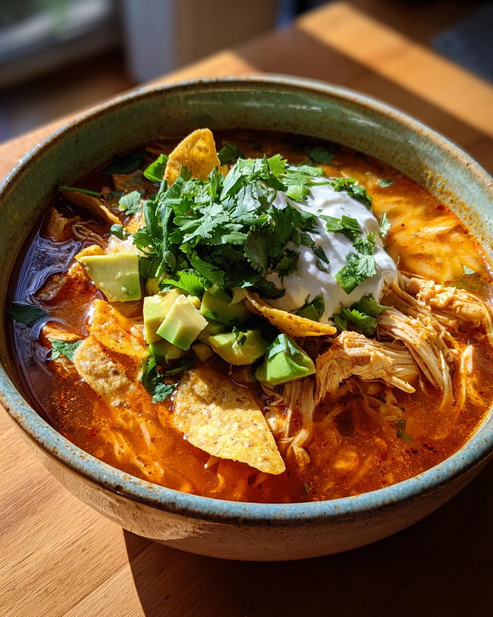 Amazing Poblano Chicken Tortilla Soup Recipe 5 Poblano Chicken Tortilla Soup - detail 2