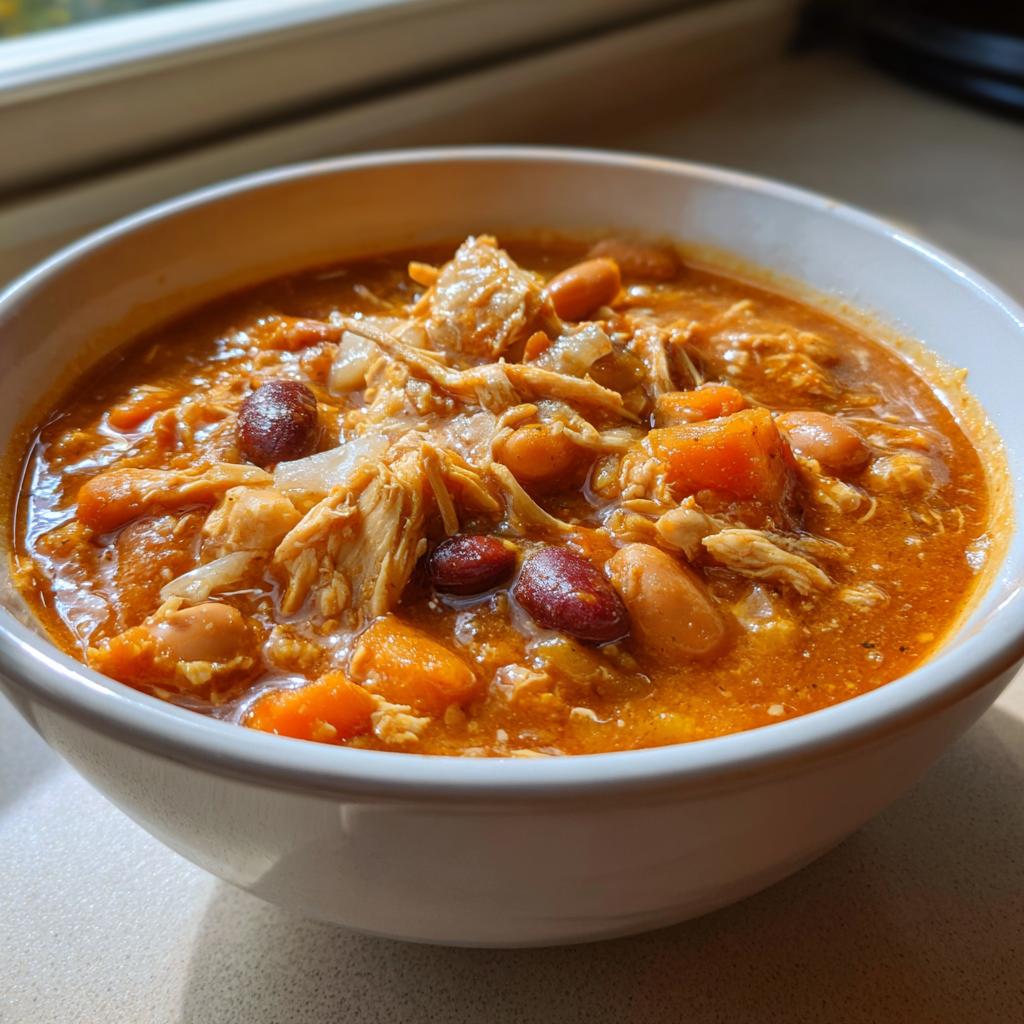 Pumpkin Chicken Chili - detail 2