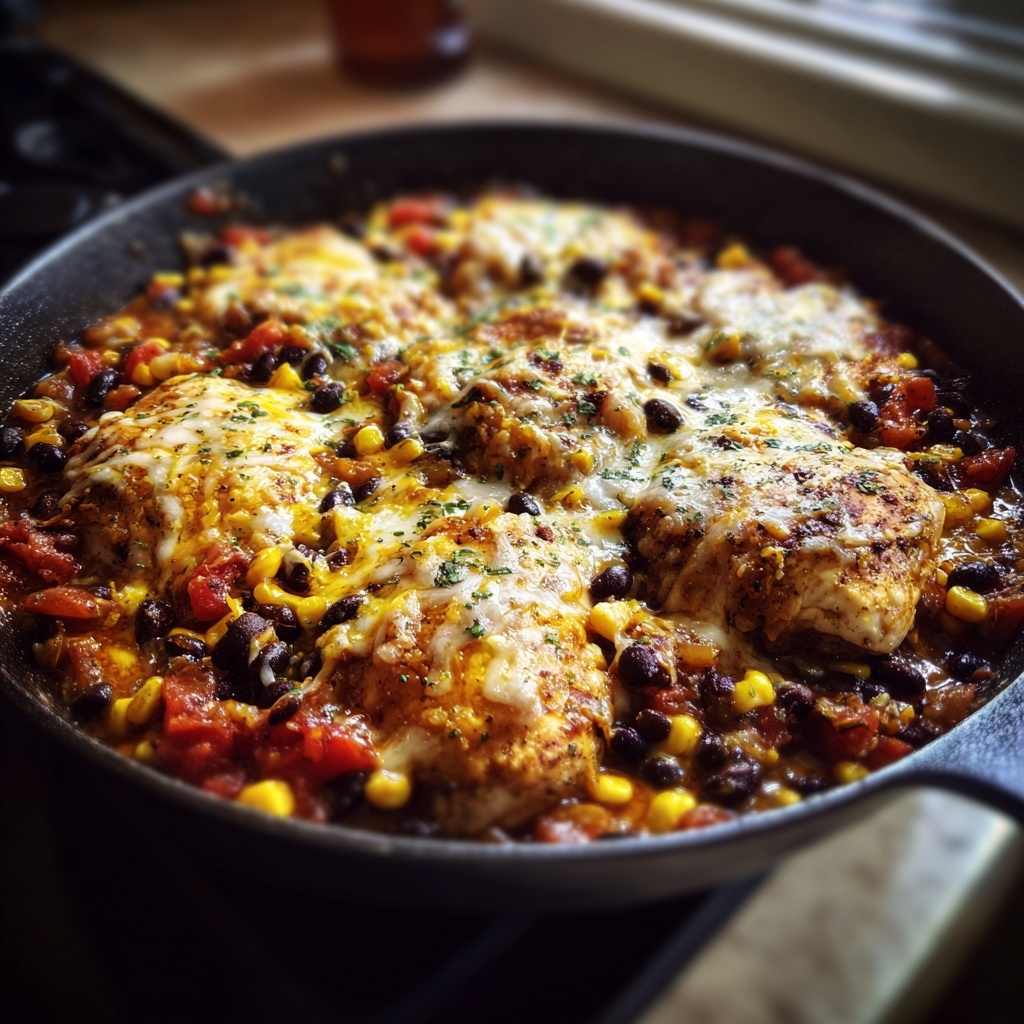 15-Minute Santa Fe Chicken Bliss